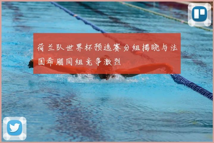 荷兰队世界杯预选赛分组揭晓与法国希腊同组竞争激烈